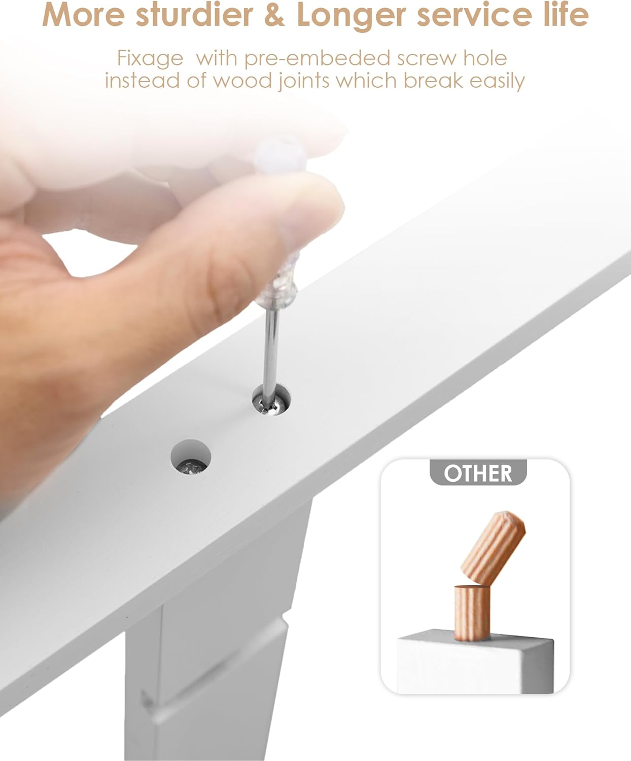 Varhomax White Shoe Rack, 4-Tier Bamboo Shoe Rack Organizer for Closet and Entryway, Thick Wooden Free Standing Shoe Shelf for Small Spaces, Sturdy & Versatile for Bedroom and Garage